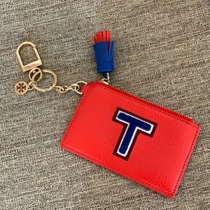 Tory Burch keychain wallet